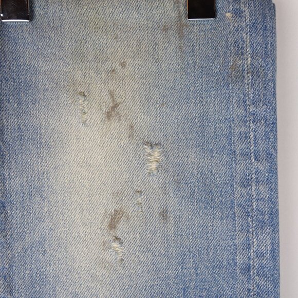 Dior Homme 2011 KVA Era Distressed Denim Jeans Made In Italy, Sz 28 in x 30.5 in - Picture 4 of 16